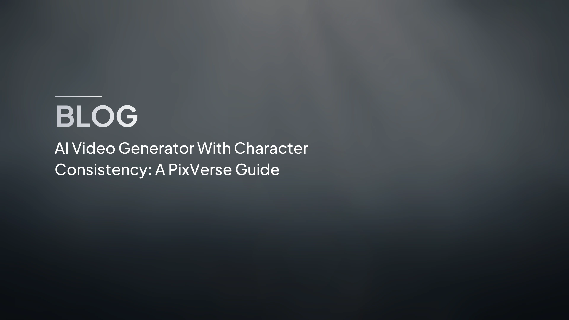 Generatore Video AI con Coerenza del Personaggio: Guida PixVerse