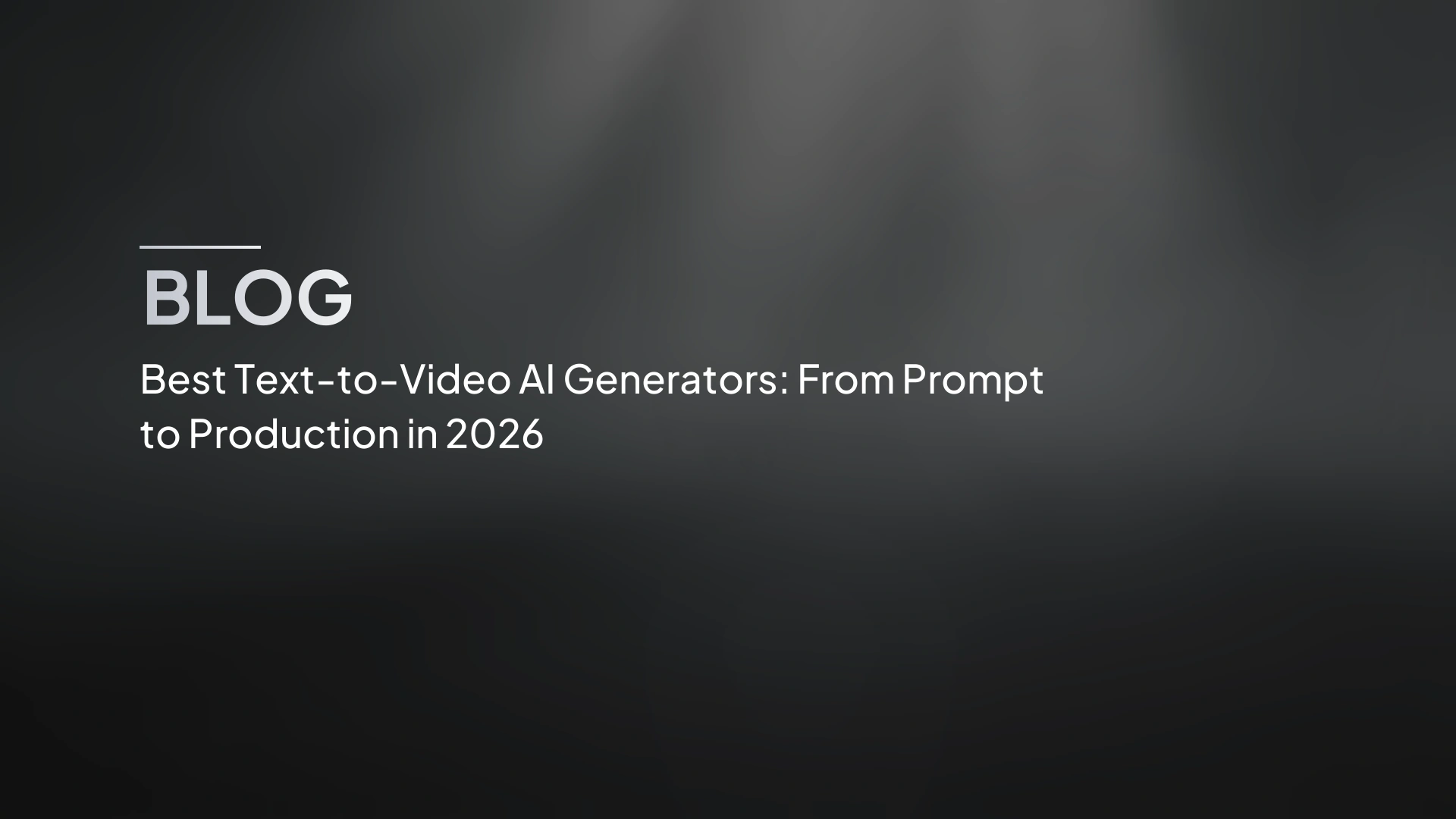 I Migliori Generatori IA da Testo a Video: Dal Prompt alla Produzione nel 2026