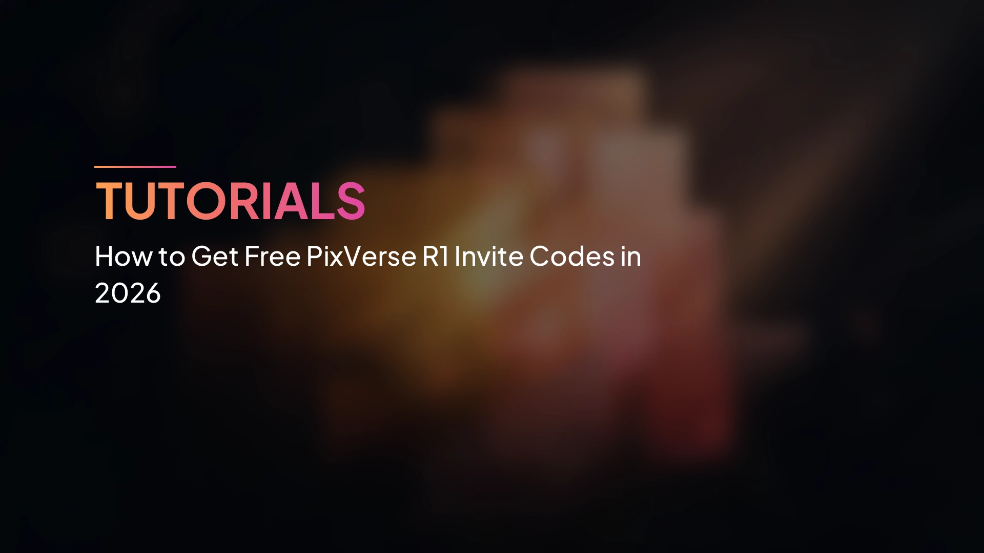 Cara Mendapatkan Kode Undangan PixVerse R1 Gratis di 2026
