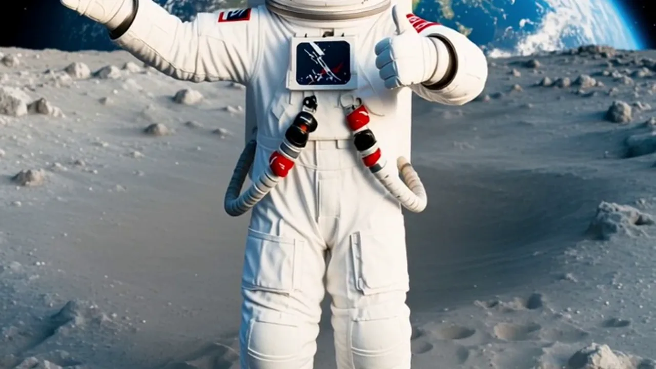 Astronaut: Buat dengan PixVerse V5.6