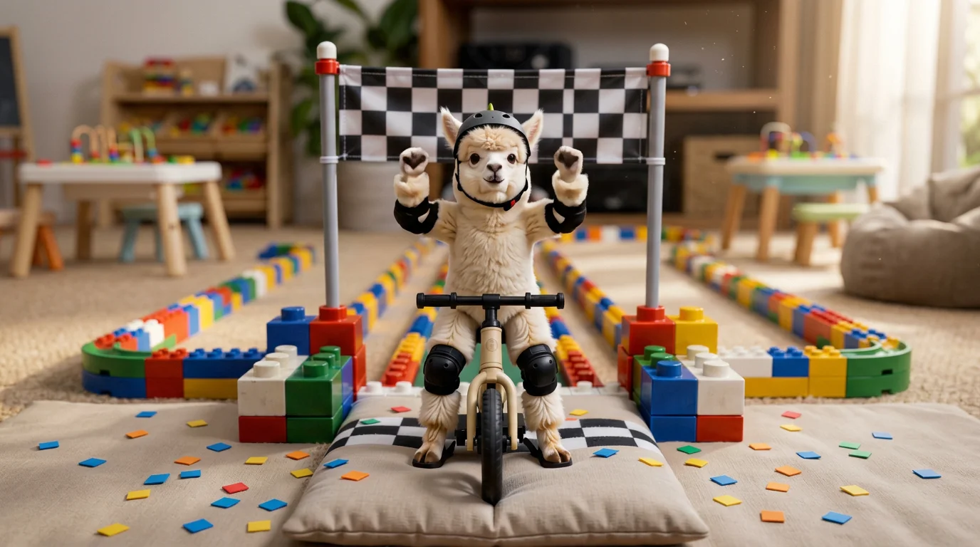 Building Block Balance Car Track: เปลี่ยนรูปใดก็ได้ให้เป็นวิดีโอแข่งรถของเล่น