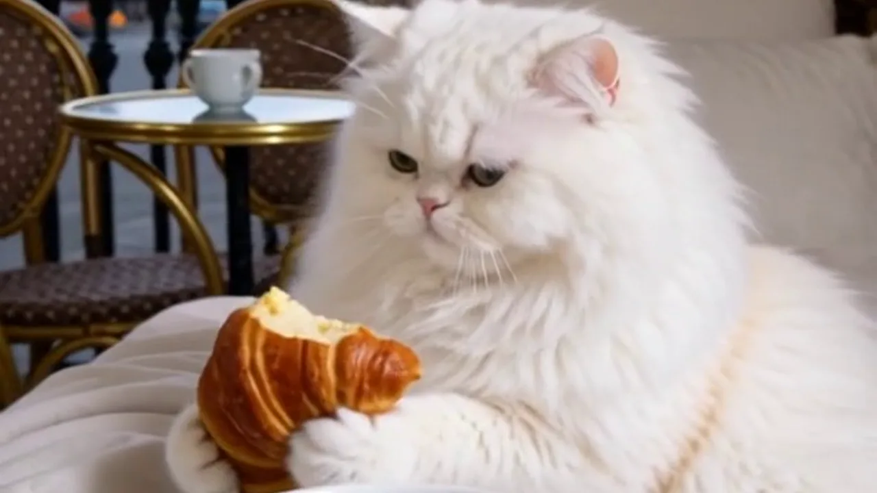 Croissant Yummy: Cipta Video Templat PixVerse V5
