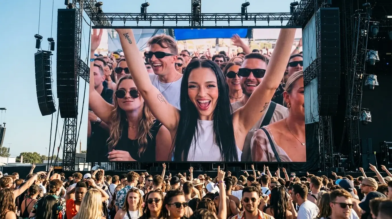 Crowd Cam Crush: Create with PixVerse Video Template