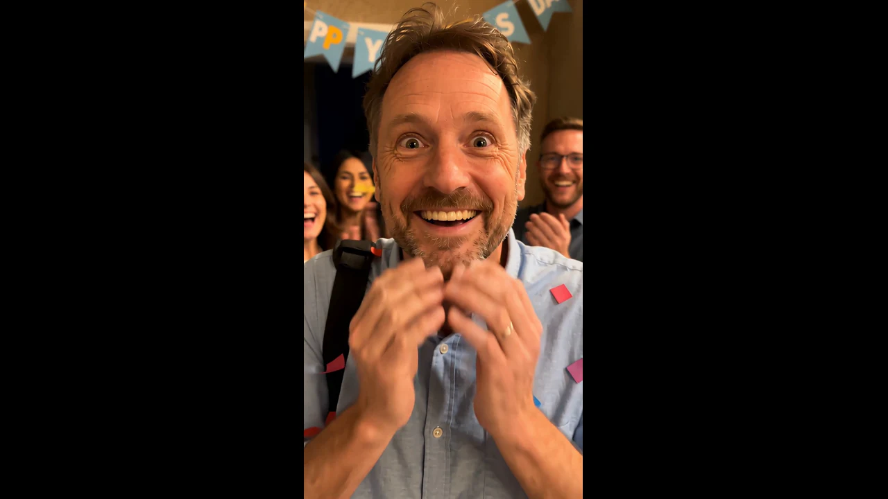 Dad's Surprise — Template PixVerse