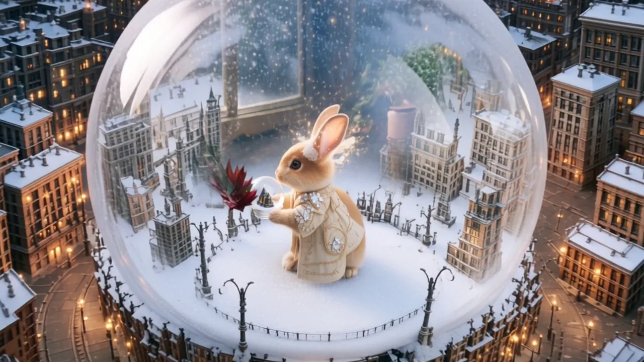 魔法雪城：将照片一键转换为魔法雪城视频