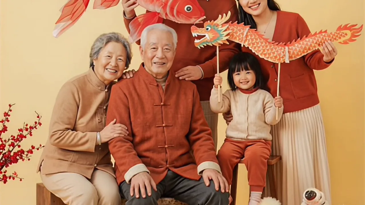 Family Reunion: Tạo video mẫu PixVerse V5
