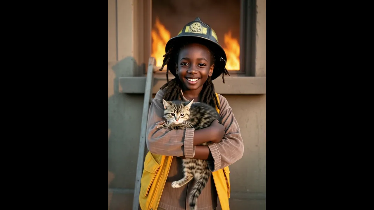 Fire Department: Templat Foto-ke-Video PixVerse V5.6