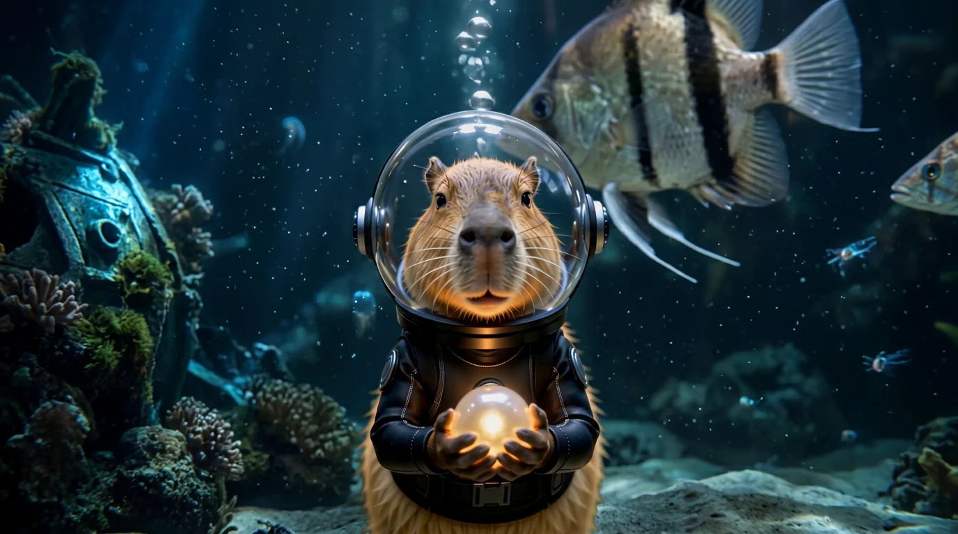 Fish Tank Diving: เปลี่ยนรูปใดก็ได้เป็นวิดีโอดำน้ำในตู้ปลา