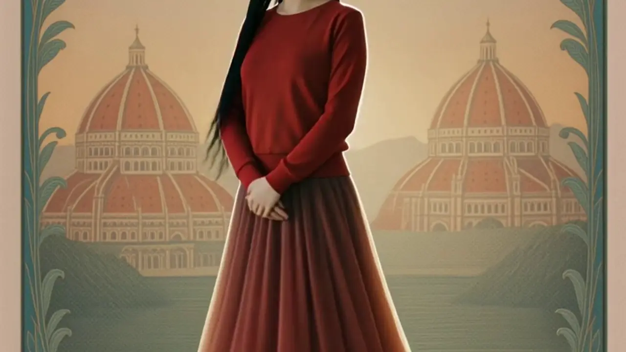 Florence Art Card: Cipta Video Templat PixVerse V5.5