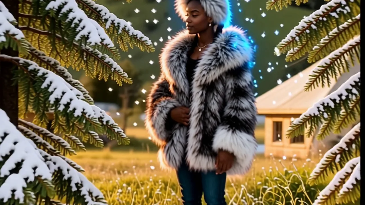 Holiday Frost Aura: PixVerse V5