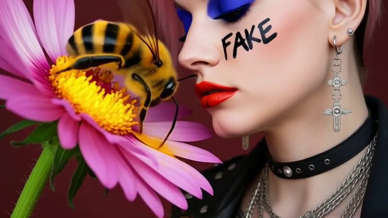 Honeybee on Flower: Buat Video Template PixVerse V5.6