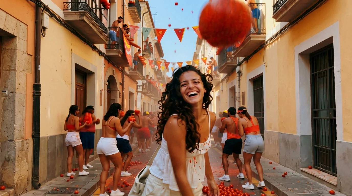 LA TOMATINA：親歷西班牙西紅柿大戰的狂歡夏日