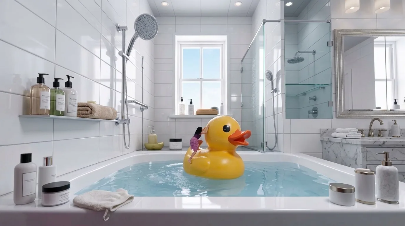 Let's Take an Adventure in the Bathroom: เอฟเฟกต์โลกจิ๋วของ PixVerse