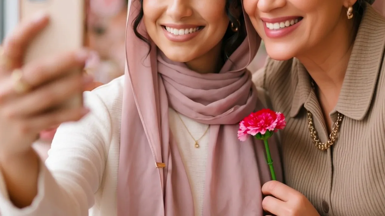 母亲节自拍肖像: PixVerse V5.6