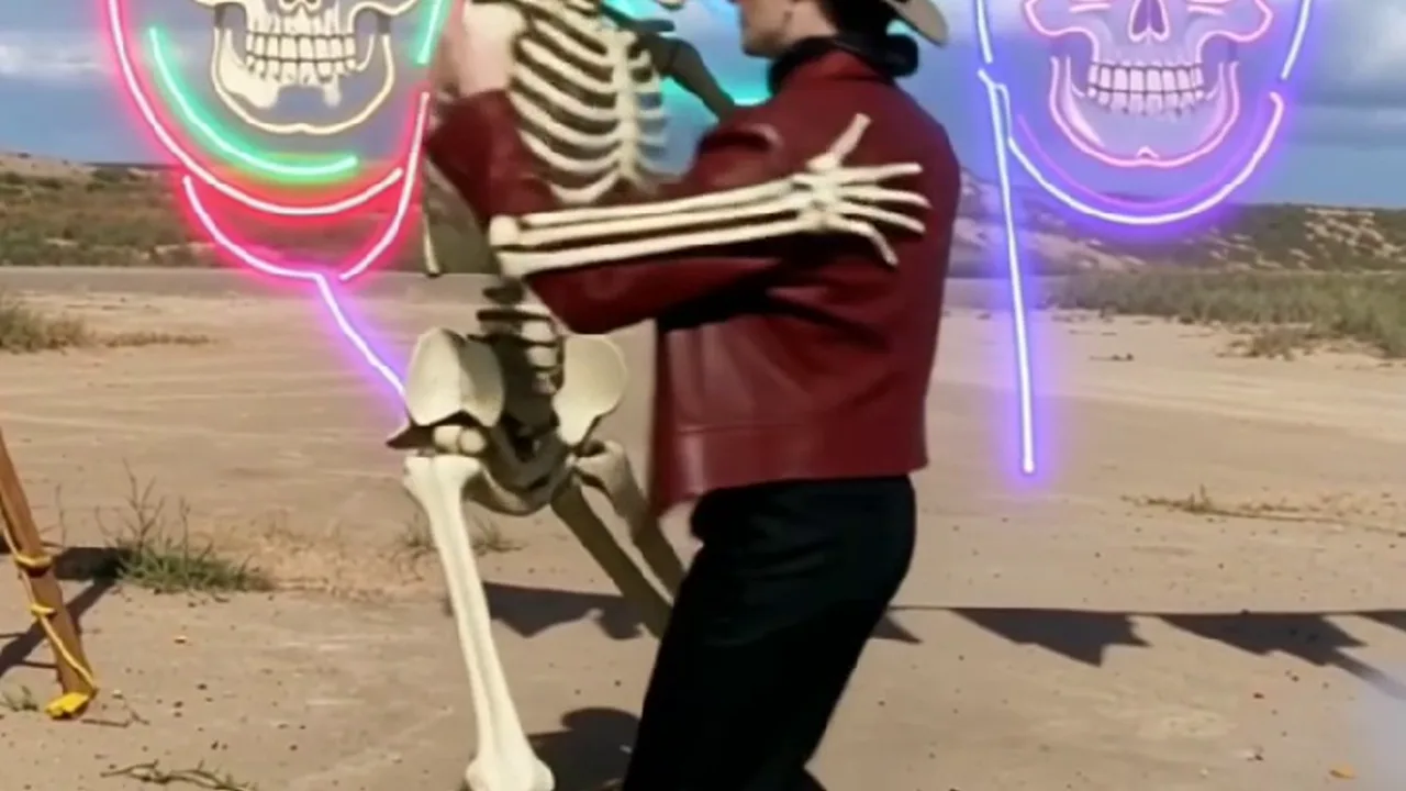 Muertos Cha-Cha: Cipta Video Templat PixVerse V6