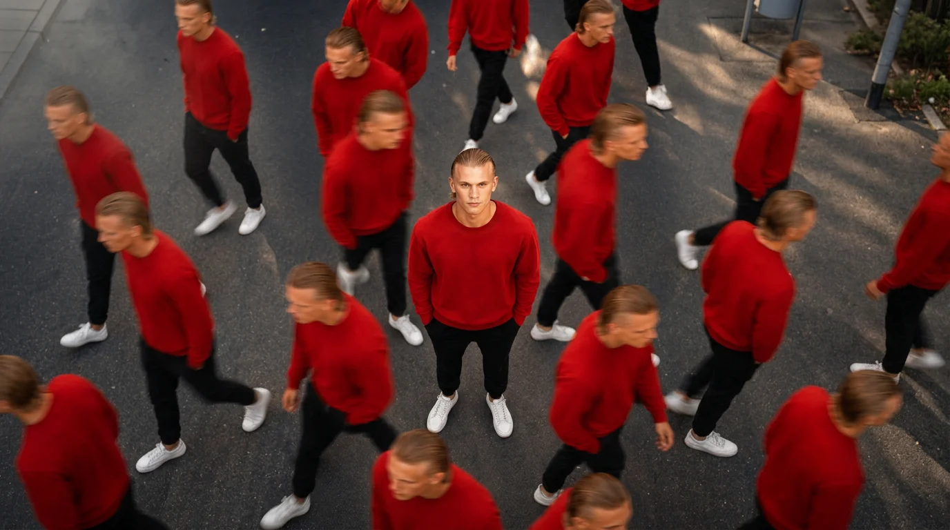 NPC, ME:MULTIPLIED: Video Kerumunan Klon dengan PixVerse V6