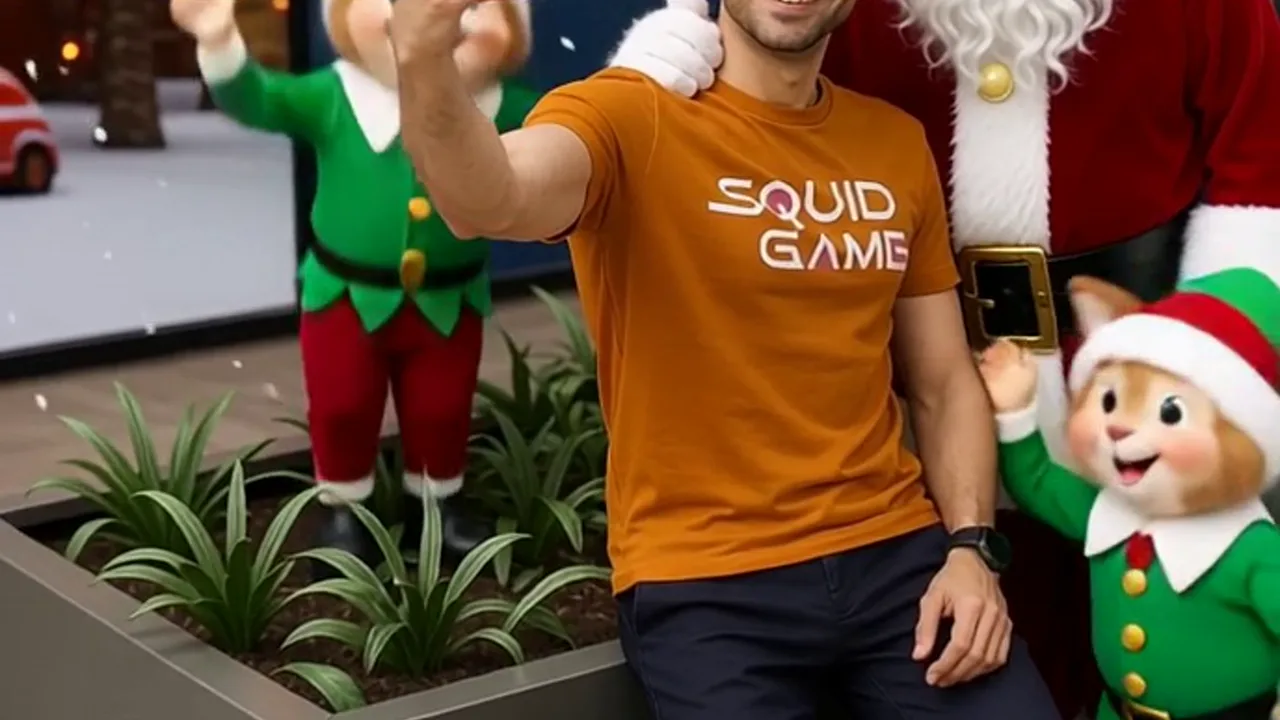 Santa and Me: Cipta Video Templat PixVerse V5