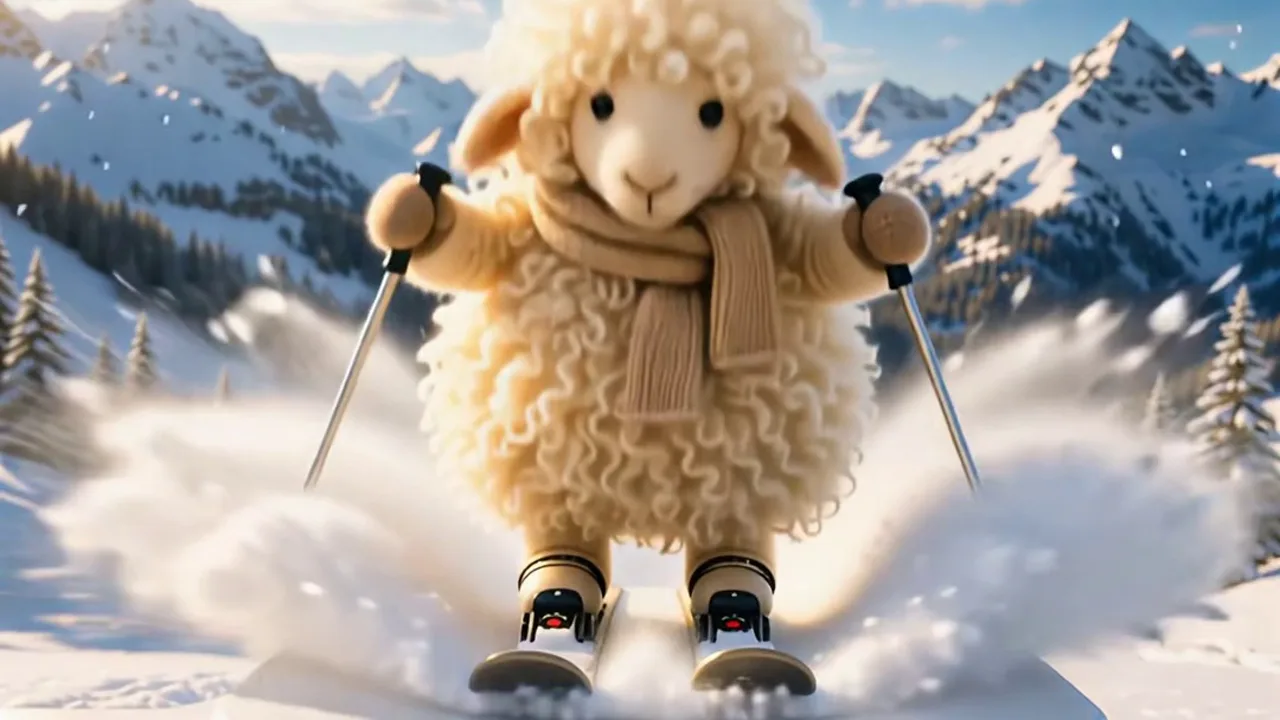 Ski Pop: Create a 8-Second PixVerse V6 Video