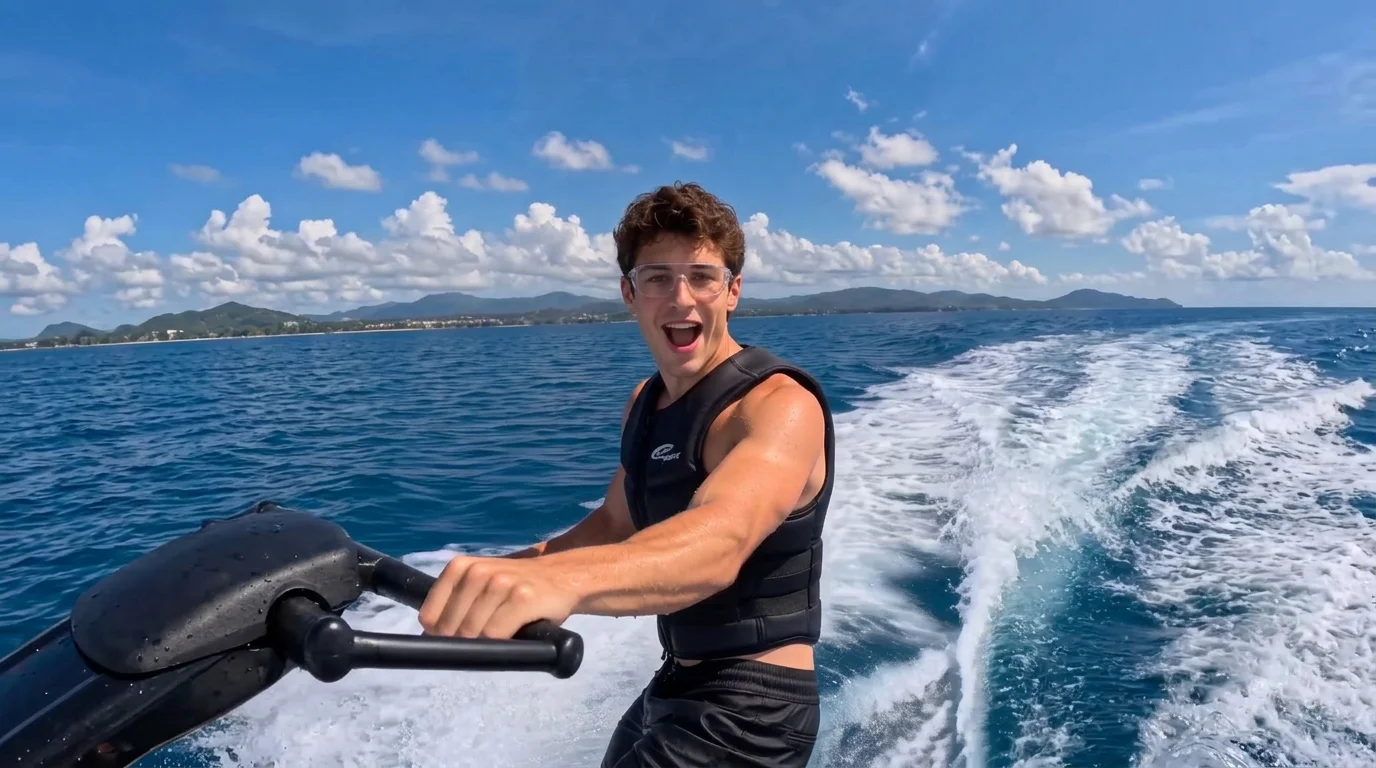 Speedboat Surfing: surf op de hekgolf met PixVerse V6