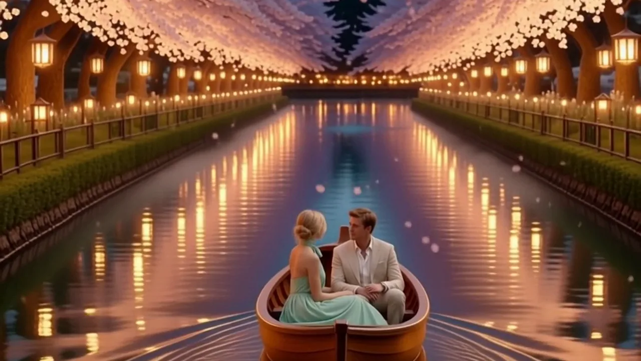 Spring Night Cruise: Buat Video Templat PixVerse V5.6