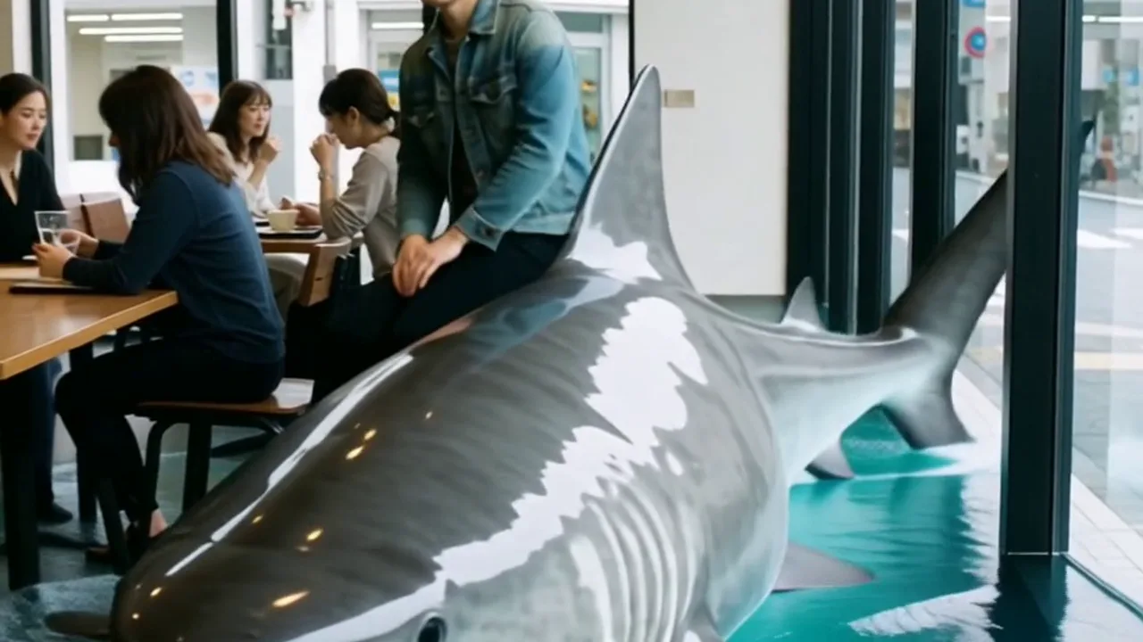 White Shark: Buat Video Template PixVerse V5